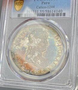 1812N } JP y[ 8A PCGS AU55 tFfBih7 C{[g[