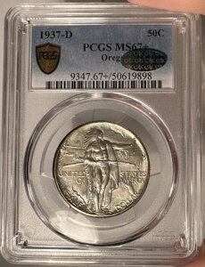 1937-D 50Zg PCGS MS 67+ CAC ISLOn[th