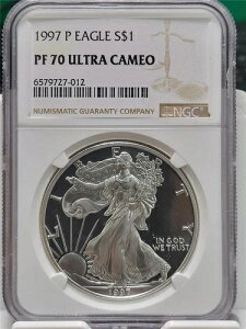 1997-P AJ Vo[ C[O v[t O[h NGC PF 70 Eg JI L[ fCg