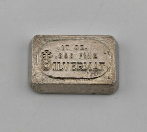 Silvermat 1980�N�ピ�B���e�[�W 1�I���X .999 �����V���o�[�o�[ �󏭂Ȕ������F�����̗�