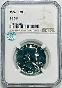 1957�N �t�����N���� �n�[�t�_���[ NGC PF-69 �v���[�t�T�C�g �z���C�g
