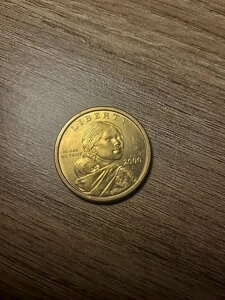 SACAGAWEA �S�[���h 2000-D 1�h���R�C�� �~���g �{�� ���A (1) �����ʃR�C��