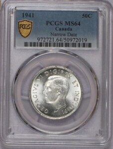 1941NJi_i[fCg50Zgd PCGS MS64B󏭂ȃ|bv6/8BtXeBzCgB