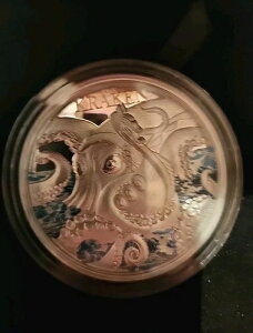 2023�N �j�E�G 5�h�� �J���[ 2�I���X THE KRAKEN �V���o�[ �v���[�t�R�C�� �ؖ����ԍ� 324/750 ��