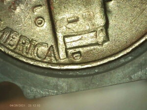 1964-D/D �W�F�t�@�[�\�� �j�b�P�� RPM�AGod �́uG�v���uC�v�ɂȂ��Ă���A�~�`�J�b�g�G���[�A5�Z���g