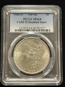1900-O K PCGS TOP 100 MS 64 VAM 15 _uX^[ Ɋ??