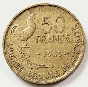 �t�����X 1950 �N�A�M���[�A50 �t���� ���A �R�C��