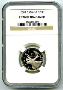 2004�N �J�i�_ �V���o�[ �v���[�t 25�Z���g NGC PF70 UCAM �N�H�[�^�[ ���� �킸��4���̂�