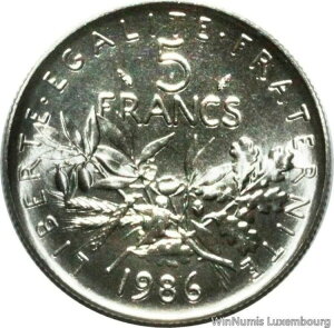 W1560 A 5 t Z[Y 1986 jbP BU MS67 68 69 70 UN JEWEL ] MS65 150e-