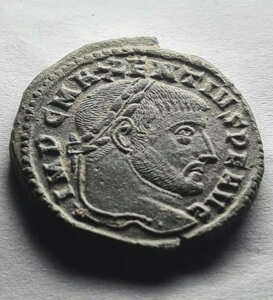 Maxentius 295AD * ���A�c�� * �{���̌Ñネ�[�}���t�H���X�R�C�� - XF+