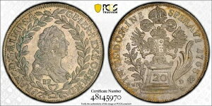 I[XgAA 20 NCc@[ 1765 BF-EVM-D (1771) PCGS MS 62 ( ST21 )A