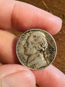 アメリカ 5セント 1940年 希少コイン