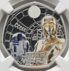 NGC PF70 2023 CMX 50yX X^[EH[Y R2-D2 & C-3PO v[t 