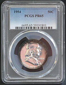 PR65 1954 PCGS tN Vo[ n[t_[ v[t UNC i`g[ 󏭃RC