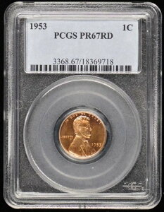 1953N 1Zg J[EZg - ^Cv1 EB[go[X PCGS PR67RD