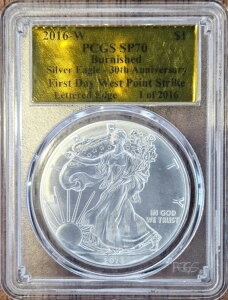 2016-W o[jbVhVo[C[O PCGS SP70 EFXg|Cgx B-3