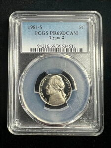 1981N S WFt@[\ jbP 5C PCGS ^Cv2 PR69 DCAM UCAM PF69 EgJI SKU 3547