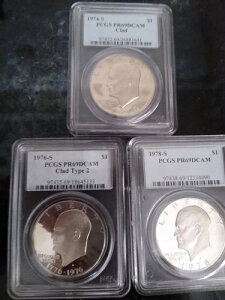 1976-S Nbh ^Cv2A1974-S NbhA1978-S PCGS PR69DCAM AC[n[ 1h 3Zbg