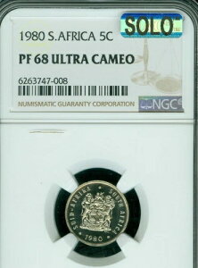 1980�N ��A�t���J 5�Z���g NGC PF68 MAC UCam SOLO �ō����O���[�h��MAC �X�|�b�g���X *