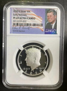 NGC PF69 PR69 2020-S PlfBn[t 50Zg EgJI jAp[tFNg UCAM Vo[ c6
