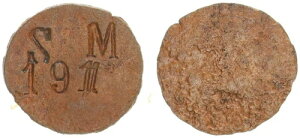 �h�C�c�쐼�A�t���J �h�b�O�^�O �X���R�v�����g 1911 ���Ɋ� (50215)-