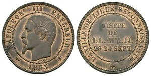 tX - GbZC 10 T^C 1853 - Visite De Lille - Most Bu Gadoury 249 C