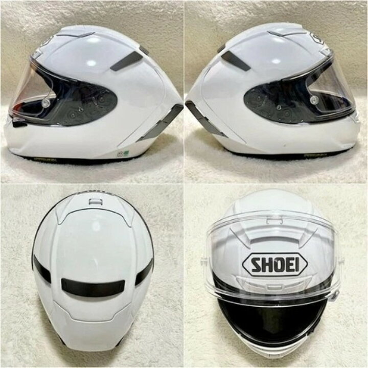 楽天市場】希少なShoei X-Fourteenヘルメット ホワイト XS : WORLD 