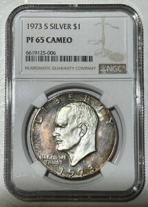 1973N Sh AC[n[ 40% Vo[ NGC PF-65 JI C{[g[