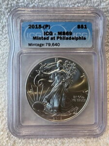 2015-P Vo[ AJC[O ICG MS69 ?ARC? s: 킸 79,640: ?933?V10?