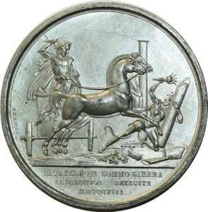 O5943 レア Uniface メダル ナポレオン I ソンモ シエラ バロン デノワイエ UNC-