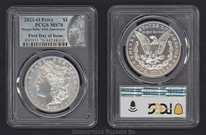2021 O �����K�� �V���o�[�h�� PCGS MS70 �u���[���x�� ���s���� ��