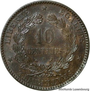 F2875 �󏭃t�����X �o���G�e�B 10 �T���`�[�� �Z���X 1888 /7 A �p�� SPL ->�I�t�@�[-