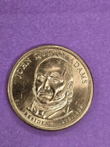 ジョン・クインシー・アダムズの希少な1ドル硬貨