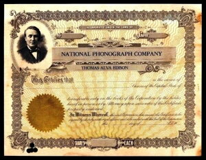 c1900 - �g�[�}�X�E�G�W�\�� - �i�V���i���E�t�H�m�O���t�E�J���p�j�[ - EX RARE ����