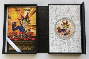 2016 ニウエ 遊戯王 闇遊戯 1オンス 999 シルバーコイン OGP ボックス/COA #0686/5000 -レア-