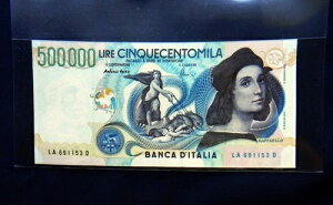 1997N C^A 󏭎 500000  RAFFAELLO UNC GEM i CONSEUTIVE