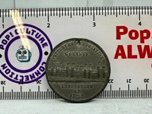 希少な1878年ピッツバーグ万博西ペンシルベニア貨幣協会メダルコイン