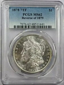 1878N P K PCGS MS-62 7TFAʂ1879N