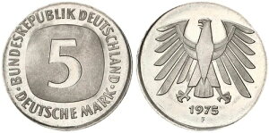 ���h�C�c 5�}���N 1975�N F 2�}���N�̌�A�A�]���������݂Ȃ� �V�i 115907-