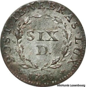 V6638 �� TOP POP �X�C�X �W���l�[�u 6�f�j�[�� 1795 An 4 PCGS MS63-