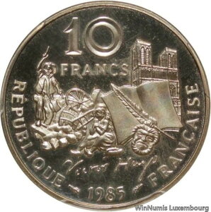 F3861 �� �ō��� TOP POP 10�t���� �s�G�t�H�[�� ���B�N�g���E���[�S�[ 1985 PCGS SP68 148ex-