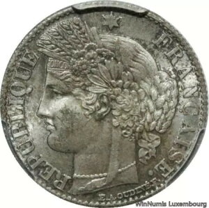 F5455 ���A 50 �T���^�C�� �X���[�Y 1872 A �p�� �V���o�[ PCGS MS64 SPL++-