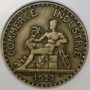 1927�N NGC VF 30 �t�����X 2�t���� �� ���H��c�� �h�}�[�� �R�C�� (20022802C)