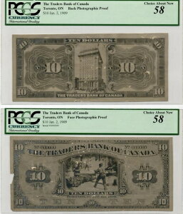 1909N Ji_Eg[_[Ys 10h݁A\ʂƗʂ̎ʐ^v[tZbg - PCGS AU 58