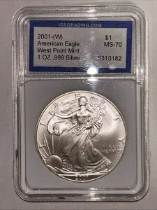 2001N 1h AJ Vo[ C[O - MS70 - ̃O[hł͔Ɋ