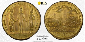 ���V�A PCGS 1813 SP 64 �V�e�B�r���[���_�� ���� �n�i�E�̐킢 �W�F�g�� ���Ɋ�