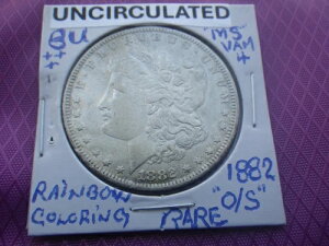 1882N "O/S" [K BU+++/MS/RARE/VAM4-F̃C[O\-UNC Od