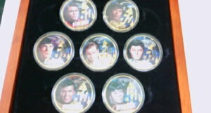 �󏭂� StarTrek 50 ���N�L�O 1966-2016 �Z�b�g 7 24K �S�[���h ���b�L �J���[ �C�[�O��!