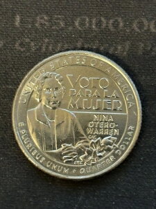 2022 D Voto Para La Mujer Quarter - AAʐ^!It@[