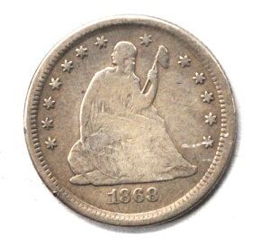 1868�N S 25�Z���g ���ȃ��o�e�B �V���o�[ �N�H�[�^�[�h�� �� �ᒒ��